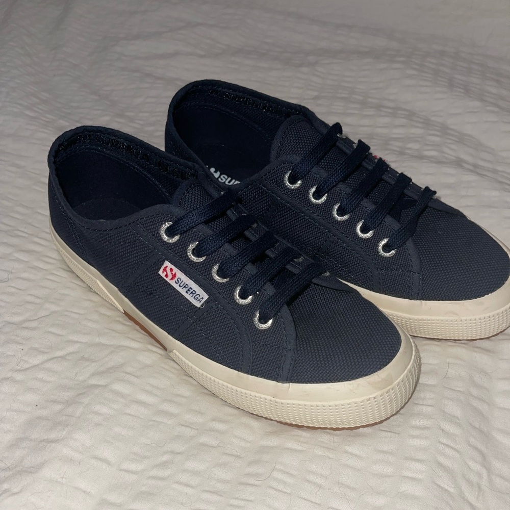 Superga 2750 Cotu Sneaker | Navy | sz 38 | NWOT